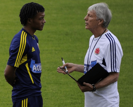 Pékerman no podrá contar con el 'Tigre' para medirse al combinado balcánico. Foto:AFP