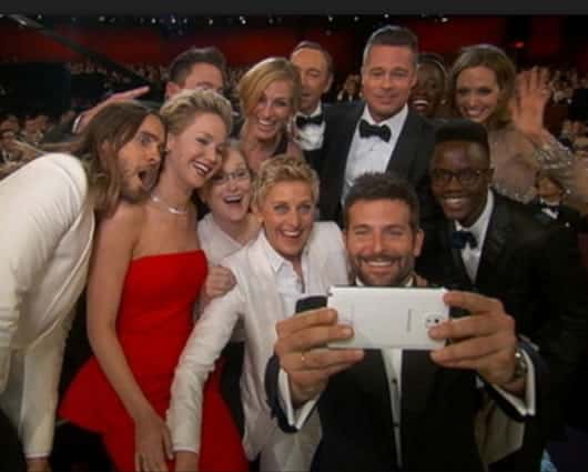Samsung fue uno de los patrocinadores de los premios Oscar.