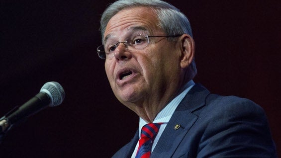 Robert Menéndez, senador demócrata. Foto: AFP.