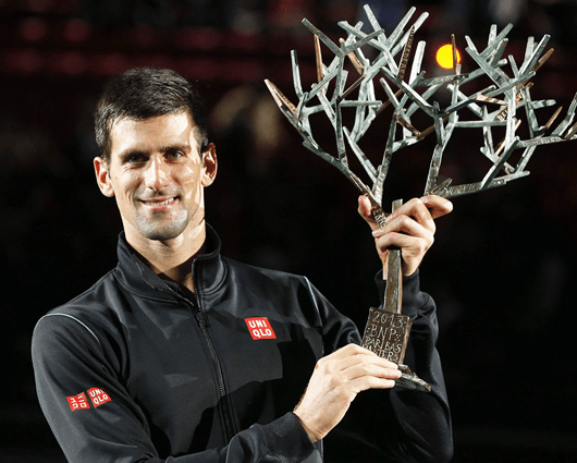 Djokovic mantiene abierta la pelea por el número uno del mundo al final de temporada con el español Rafael Nadal. Foto: EFE