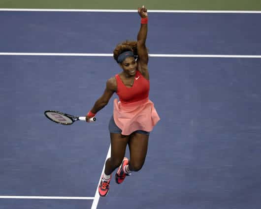 Williams, de 32 años, cerrará el año 2013 como número uno del mundo. Foto: AFP