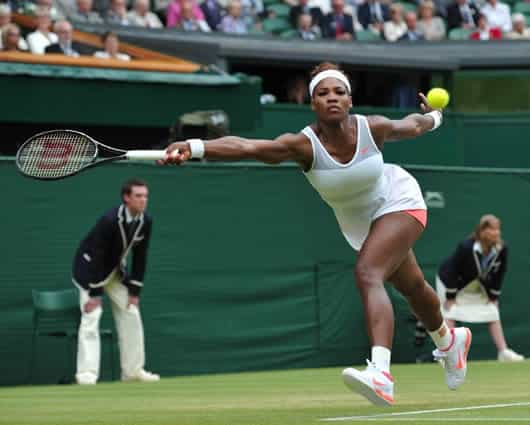 Serena Williams, tenista estadounidense. Foto: AFP