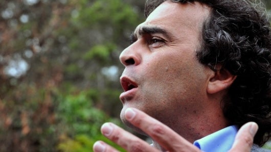 Sergio Fajardo, gobernador de Antioquia. Foto: AFP.