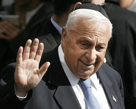 Ariel Sharon, ex primer ministro israelí fallecido este sábado. Foto: AFP