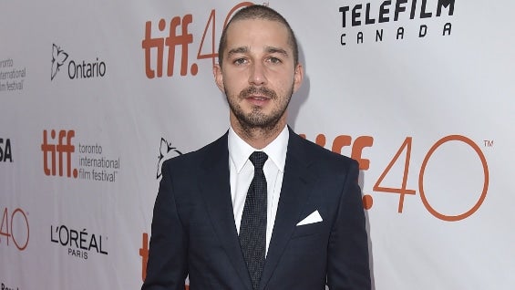 Shia LaBeouf, actor de Hollywood. Foto: AFP.