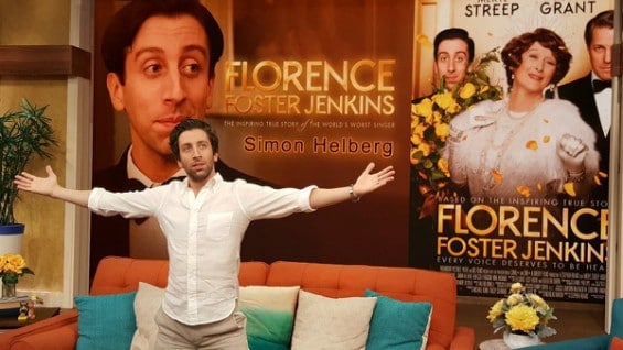 Simon Helberg, actor de la serie 'The Big Bang Theory'. Foto: @simonhelberg (twitter).