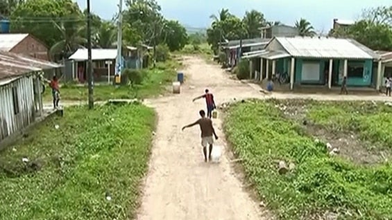 Los afectados le piden a la empresa de acueducto que les brinde un servicio digno. Foto: NoticiasRCN.com