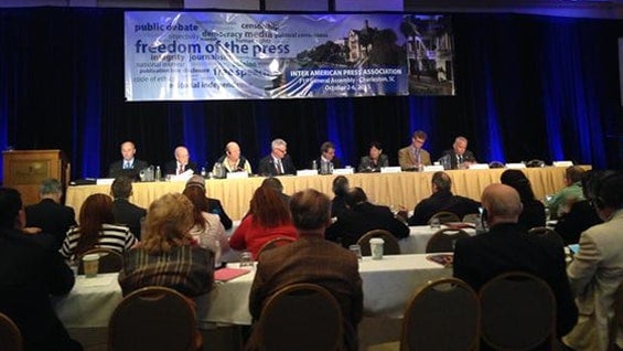 La SIP advirtió que las Farc estarían buscando un control de la información. Foto: @sip_oficial.