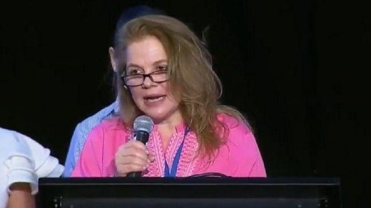 FOTO: María Elvira Domínguez, presidenta de la SIP