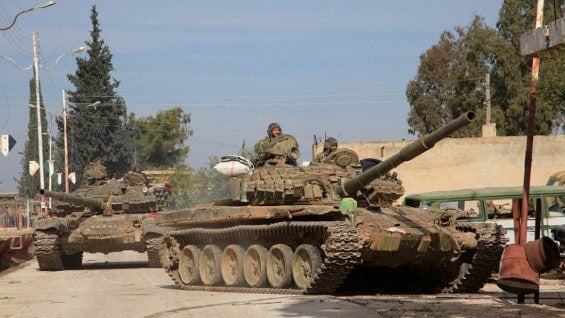 El gobierno sirio también mantiene duros enfrentamientos contra el grupo radical. AFP