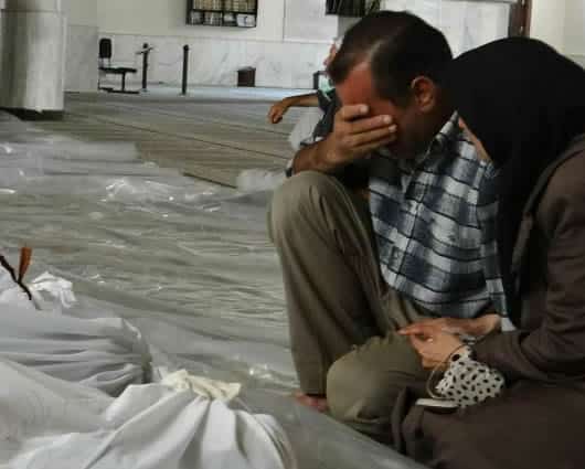 Desde el inicio de la guerra han muerto más de 100.000 personas según ONU. Foto:A FP