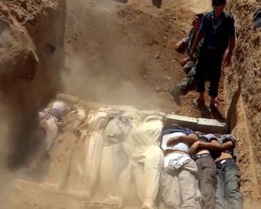 El régimen sirio negó que hubiese usado armas químicas en Damasco. Foto: AFP