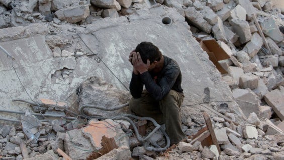 Según HRW, los seis ataques se produjeron entre el 16 y el 31 de marzo en la provincia de Idleb. Foto: AFP