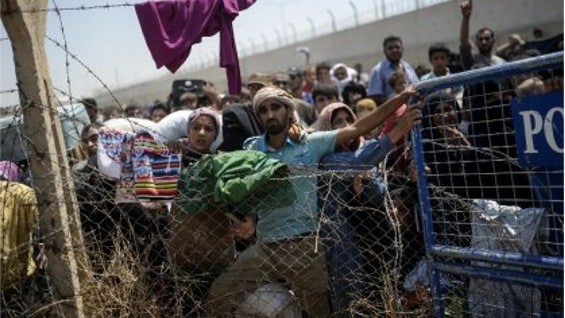 La ACNUR calcula que habrá 4,27 millones de refugiados antes de finales de año. Foto: AFP