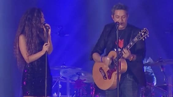 El cantante español Alejandro Sanz. Foto Noticias RCN