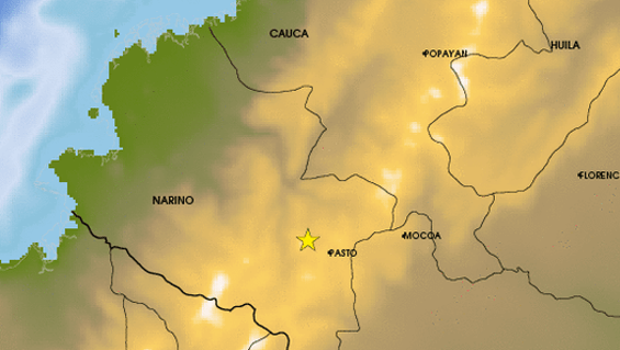 Foto: Red Sismologica Nacional de Colombia.