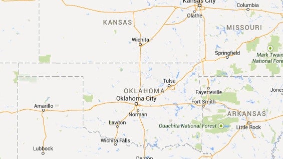 El epicentro del sismo estuvo a 53 kms. de Wichita. Foto: Google Maps