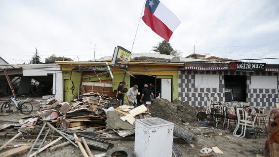 El encuentro se realiza a pocos días del terremoto de 8.4 grados que sacudió Chile. Foto: EFE.