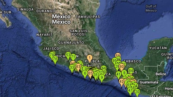 El Servicio Sismológico Nacional reportó el sismo. Foto: SSN.
