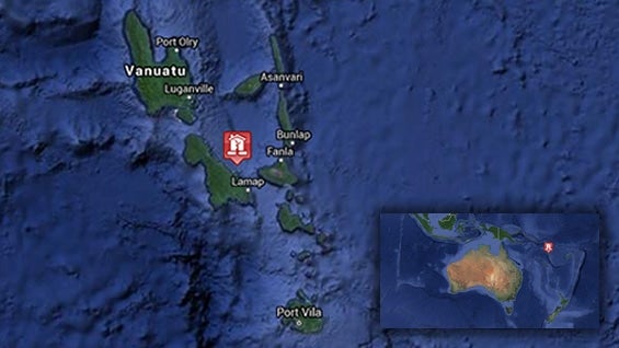 Vanuatu es un país insular al noroeste de Australia. Foto: Centro Nacional de Alerta de Tsunami