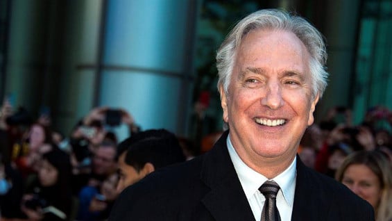 Alan Rickman falleció a los 69 años, tras batallar contra el cáncer. Foto: EFE