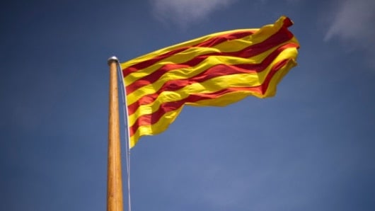 Bandera catalana. Foto: Archivo AFP