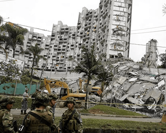 Las autoridades realizan la búsqueda de 10 personas que se encuentran desaparecidas.