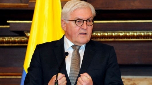 El ministro de Asuntos Exteriores de Alemania, Frank Walter Steinmeier. Foto: AFP