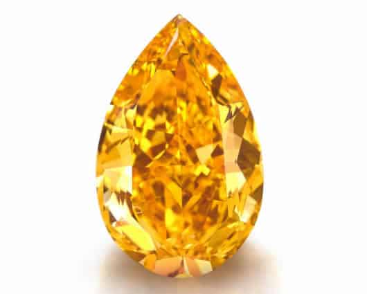 La venta de este diamante se cerró por 23,57 millones de euros. Foto: Christie's.