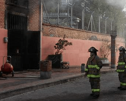 La explosión y posterior incendio en la Subestación de energía La Concordia afectó a 25.000 personas.