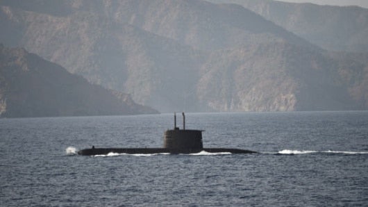 Submarino. Foto: AFP