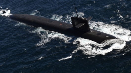 El submarino desapareció a finales de 2017. Foto: AFP