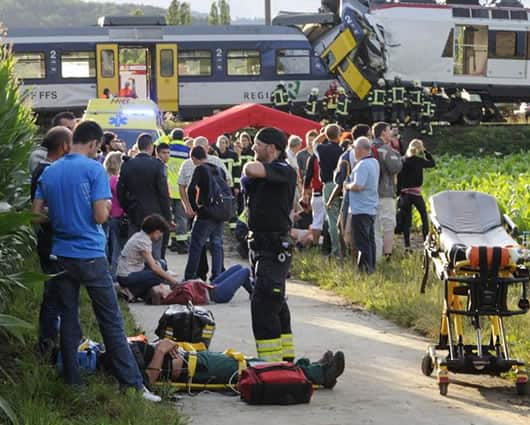 La única víctima mortal fue uno de los maquinistas. Foto: EFE.