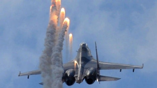 Sukhoi Su-30: el caza-bombardero con el que amenazan a Colombia. Foto: AFP