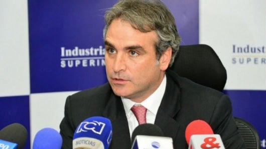 Felipe Robledo, superintendente de Industria y Comercio. Foto: @sicsuper