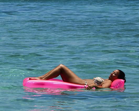 El bronceado no está en el interés de las mujeres tailandesas. Foto: AFP
