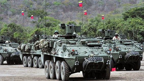 Los vehículos, de fabricación canadiense, tuvieron un costo de 84 millones de dólares. Foto: EFE