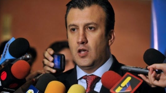 Tareck El Aissami fue ministro de Interior y Justicia. Foto: AFP