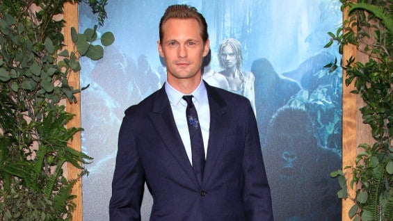 El actor sueco Alexander Skarsgard en el Dolby Theatre en Hollywood, Los Ángeles. Foto: EFE.