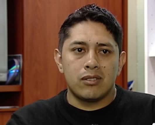 Hollman Cangrejo, taxista.