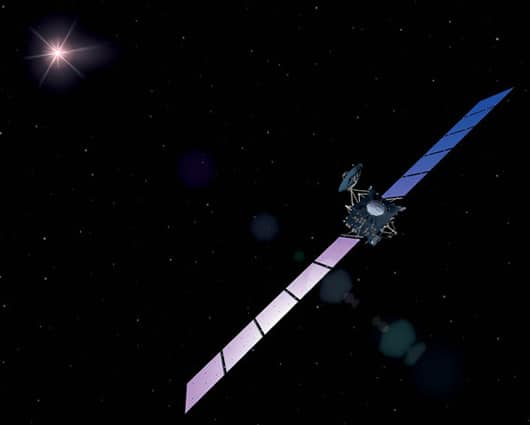Rosetta fue lanzada al espacio el 2 de marzo de 2004. Foto: oficial