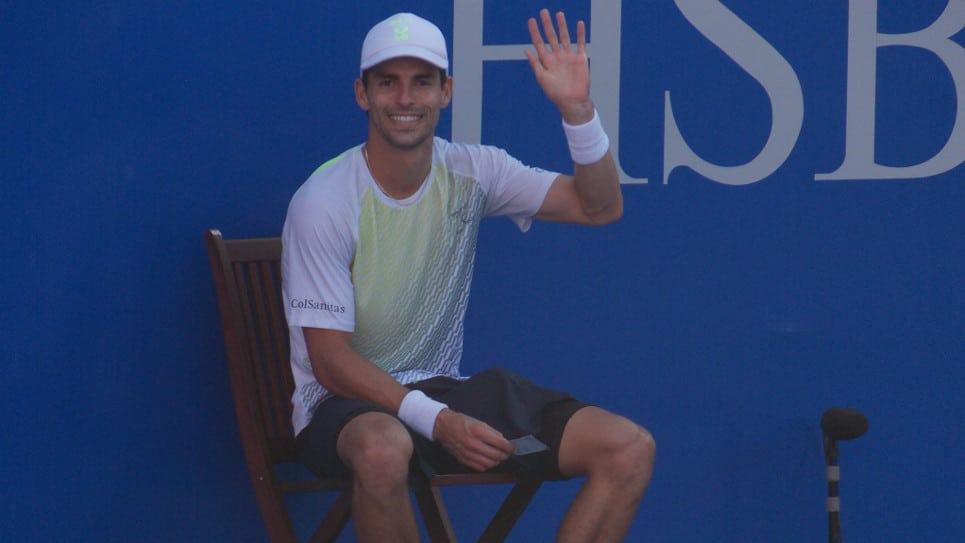 El tenista colombiano Santiago Giraldo. Foto Oficial