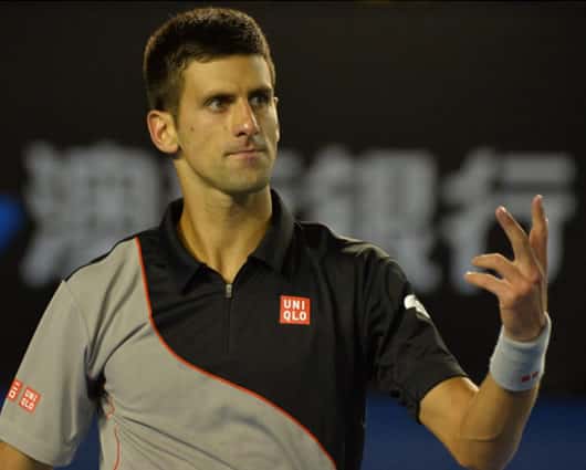 Novak Djokovic es el número dos del mundo. Foto: AFP