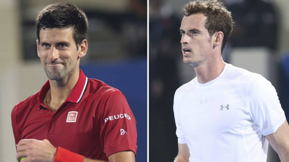 Novak Djokovic y Andy Murray. EFE