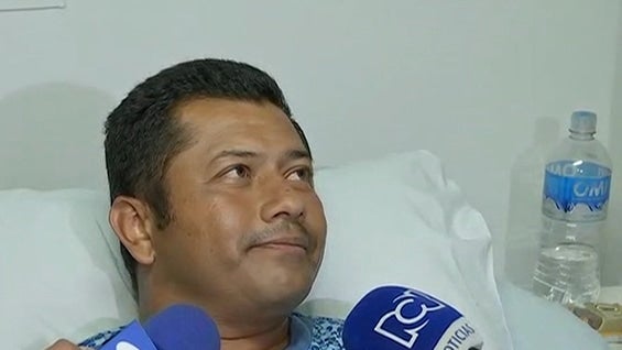 Sargento Rodolfo Díaz, sobreviviente al ataque de las Farc en Timba (Cauca). Foto: NoticiasRCN.com