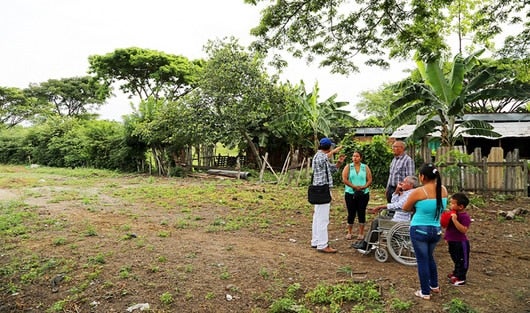 Predio El Fierro, que perteneció al Cartel de Cali, fue entregado a beneficiario de Restitución de Tierras. Foto: oficial