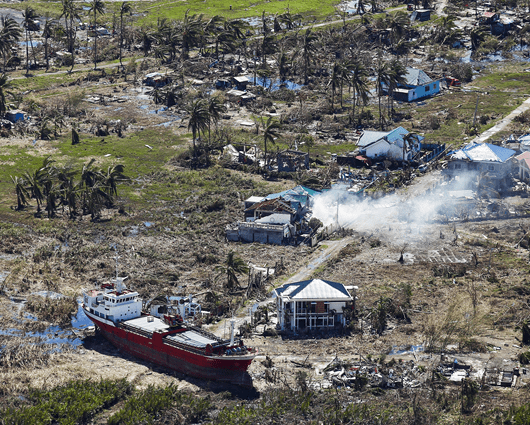 Unas 23.000 personas han sido desplegadas en las zonas afectadas por el Haiyan. Foto: EFE