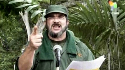 Rodrigo Londoño Echeverri, alias 'Timoleón Jiménez' o 'Timochenko'. Foto: AFP.