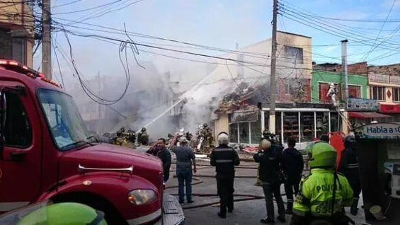 El esposo y su hija de 12 años permanecen en cuidados intensivos Foto: Noticias RCN