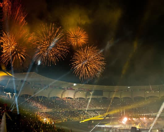 La clausura de los Juegos Mundiales se llevará a cabo en el Estadio Pascual Guerrero. Foto: AFP
